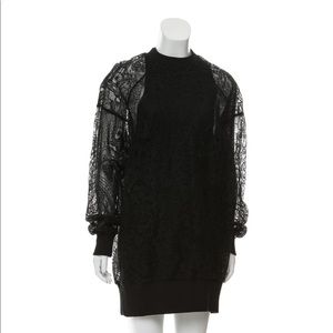 Vera Wang oversized Mini Dress